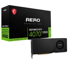 MSI GeForce RTX 4070 Ti SUPER 16G AERO GDDR6X Graphics Card